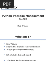 Python Package Management 08