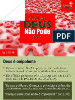 Coisas Que Deus Não Pode Fazer