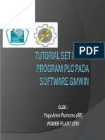 Tutorial Program PLC Dengan Set Reset 2 Loop Menggunakan Software PLC GMWIN