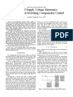 Effect of Supply Voltage Harmonics On IRP Based Switching Compensator Control