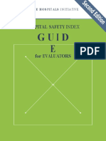 Hospital Safety Index Evaluators