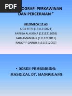 Download Demografi Perkawinan Dan Perceraian by yulia siska SN367937625 doc pdf