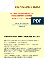 Pelatihan Radio Medik SPGDT 21102016