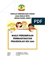 Buku Program Prasekolah