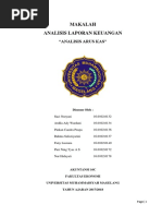 Download Makalah Analisis Arus Kas by Fany Lusiana SN367939547 doc pdf