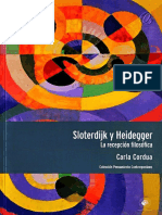 Carla Cordua Sloterdijk y Heidegger La Recepcic3b3n Filosc3b3fica