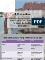 2 Teknik Komunikasi, Partisipasi Dan Fasilitasi