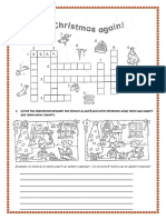 Circle The Differences Between The Picture A and B and Write Sentences Using There Was