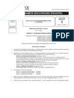 2014 Vietnamese Background Speakers Level Examination Paper