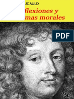 Reflexiones y Maximas Morales Francois de La Rochefoucauld
