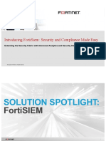 Introducing FortiSiem