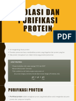 Isolasi Dan Purifikasi Protein