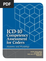 HCPro Inc., Adrianne E. Avillion DEd RN Reviewer ICD-10 Competency Assessment For Coders Anatomy and Physiology