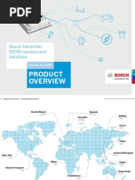 Bosch Sensortec Product Overview