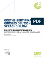 reglas examen c2 alemán