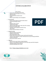 Contoh Analisis SWOT PDF