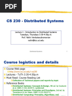 CS 230 - Distributed Systems