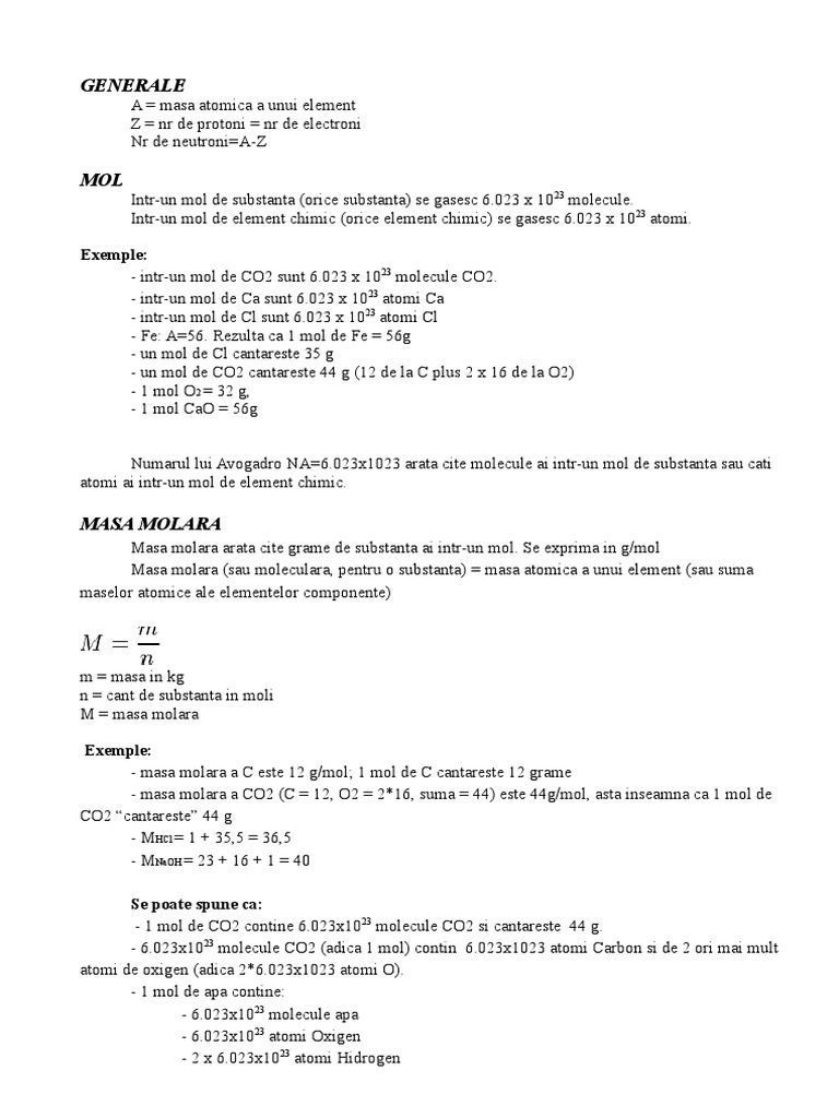Toutes Les Formules De Physique Chimie 3eme Pdf