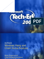 Windows Crash Dump Analysis