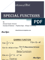 Special Functions