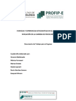 Cuadernillo El Proceso de Ambientación Universitario