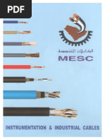 Cable Spec's From MESC