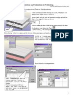 Configurations and Animations in Prodesktop.: This Will Enable One Plate To Slide Up and Down Relative To The Other