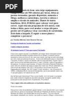 A corrida é tudo de bom