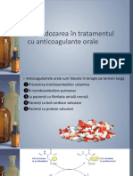 Supradozarea În Tratamentul Cu Anticoagulante Orale