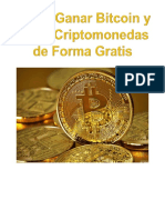 Como Ganar Bitcoin y Otras Criptomonedas de Forma Gratis PDF