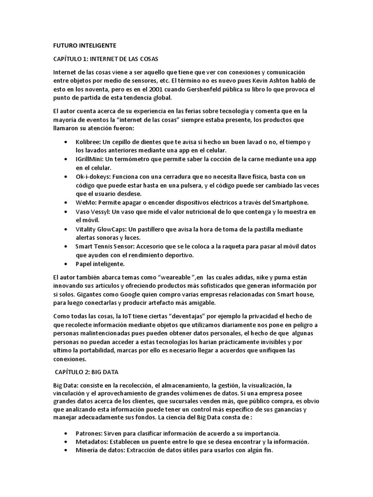 Movilidad y Ciudades Inteligentes | PDF | Big Data | Internet de las Cosas