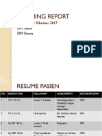 Morning Report: Jaga Senin 2 Oktober 2017 DM Taufik DM Gema