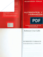 Nutrientes y Fármacos Fundamentos de La Interacción - Robinson Cruz