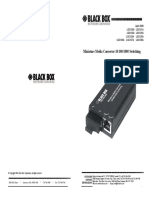 Miniature Media Converter 10/100/1000 Switching