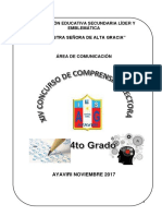 Evaluación Comp Lectora 4º