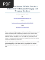 Download Child Guidance Skills for Teachers Relaxation Techniques for Angry and Troubled Students by The Psycho-Educational Teacher SN36799175 doc pdf