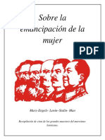 Sobre La Emancipación de La Mujer - Marx, Lenin, Engels, Mao