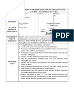 Sop Pembuatan Sonde Dengan Formula Rumah Sakit (FRS) Untuk Pasien Gizi Buruk (BLM Ad No Dok)