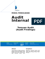 Modul Audit Internal (TM7)