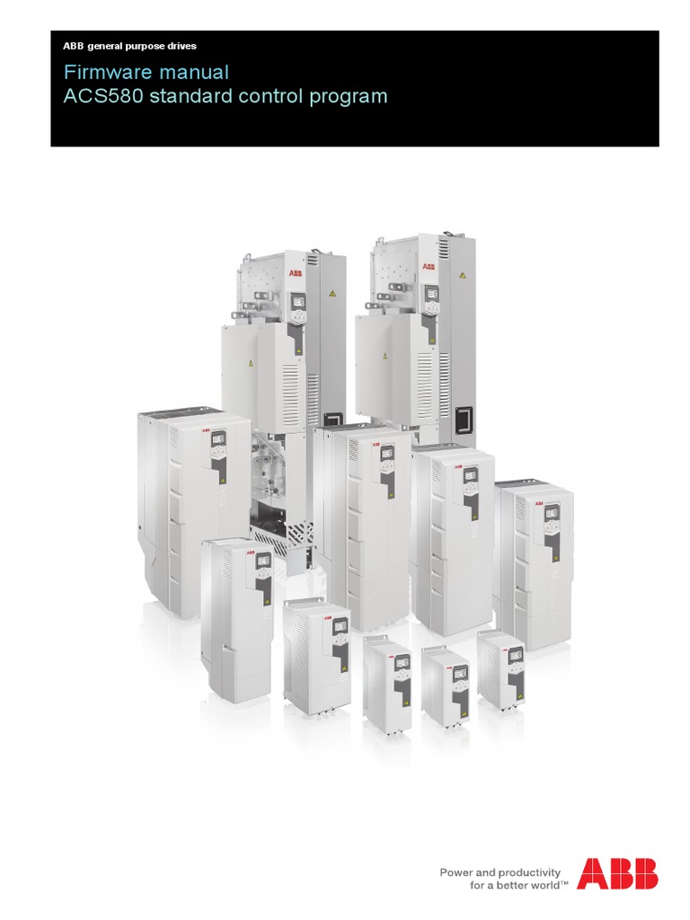 En ACS580 Standard Control Program FW D A5 | PDF | Electronics ...