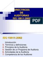 Directrices Auditorias Iso 19011 Rev1
