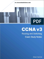 CCNA v3 Routing and Switching Exam Study Notes PDF