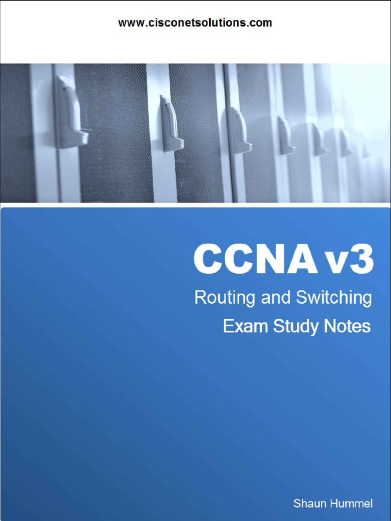 CCNA v3 Routing and Switching Exam Study Notes PDF | PDF | Osi Model ...