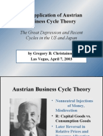 The Application of Austrian Business Cycle Theory: The Great Depression and Recent Cycles in The US and Japan
