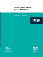 A Handbook For Seismic Attributes