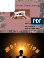 Ltm Ppt on Motivational Theories