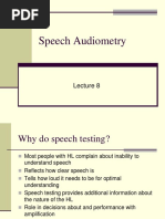 Speech Audiometry BB 2015