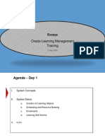 Oracle Learning Management Training: Evosys