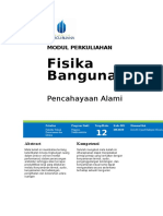 Fisika Bangunan: Pencahayaan Alami