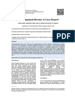 Giant Inguinal Hernia: A Case Report